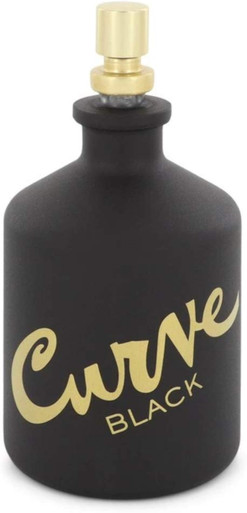 LIZ CLAIBORNE CURVE BLACK TESTER 4.2 EAU DE TOILETTE SPRAY FOR MEN
