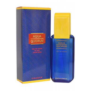 QUORUM AQUA QUORUM 3.4 EAU DE TOILETTE SPRAY FOR MEN
