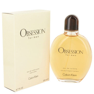 CALVIN KLEIN OBSESSION 6.7 EAU DE TOILETTE SPRAY FOR MEN