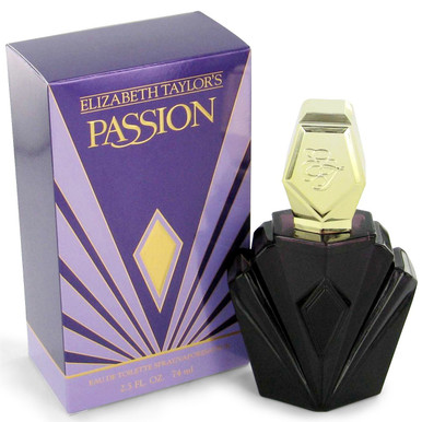ELIZABETH TAYLOR PASSION 2.5 EAU DE TOILETTE SPRAY FOR WOMEN