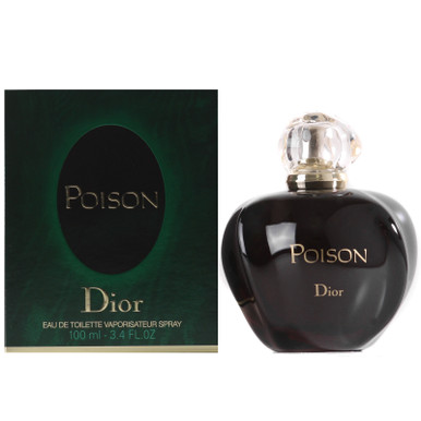 CHRISTIAN DIOR POISON 3.4 EAU DE TOILETTE SPRAY