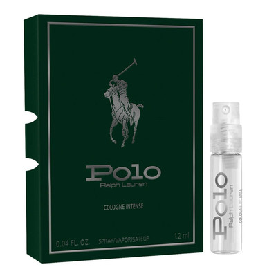 RALPH LAUREN POLO GREEN 0.04 COLOGNE INTENSE SPRAY VIAL FOR MEN