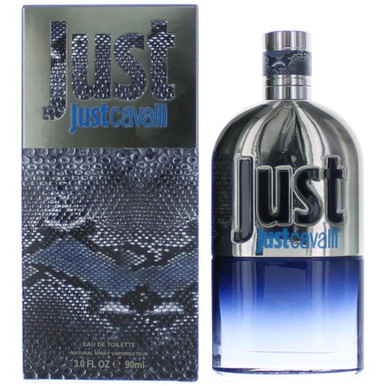 ROBERTO CAVALLI JUST CAVALLI 3 OZ EAU DE TOILETTE SPRAY FOR MEN