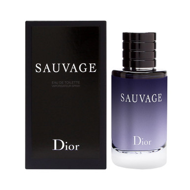 CHRISTIAN DIOR SAUVAGE 2 OZ EAU DE TOILETTE SPRAY FOR MEN