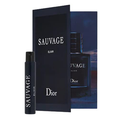 CHRISTIAN DIOR SAUVAGE ELIXIR 0.03 PARFUM CONCENTRE FOR MEN VIAL