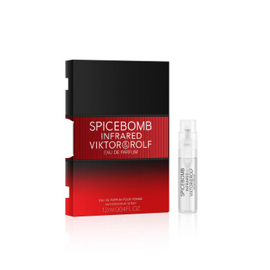 VIKTOR & ROLF SPICEBOMB INFRARED V&R 0.04 EAU DE PARFUM SPRAY VIAL FOR MEN