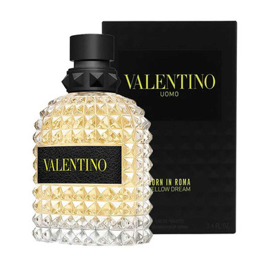 VALENTINO UOMO BORN IN ROMA YELLOW DREAM 3.4 EAU DE TOILETTE SPRAY